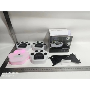 Lampa solara LED, Tip laba de urs, pentru gazon sau gradina, Rezistenta la apa, Flippy, Multicolor - Img 6