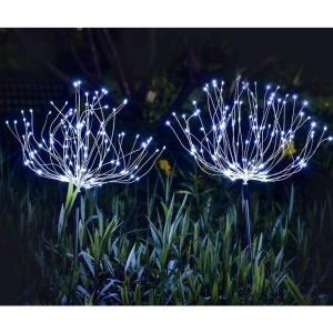 Lampa solara sub forma de artificii, 120 LED-uri, alb rece, Flippy - Img 4