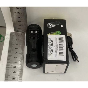 Lanterna cu 3 Nuclee Led, Flippy, Incarcare USB, Autonomie 4-20h, Raza Maxima 100-200 m, 5W, 4 x 4 x 9 cm, Suport de Agatat, Fund Magnetic, Negru Galvanizat - Img 2