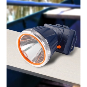 Lanterna LED de Montat pe Cap, Flippy, cu Raza Lunga de Zoom, Reincarcabila USB, Far Telescopic, Rezistent la Apa, Reglabil, pentru Pescuit in Aer Liber, Camping, Lumina Puternica, Lanterna, 10.5x8x6.5 cm, Albastru - Img 8