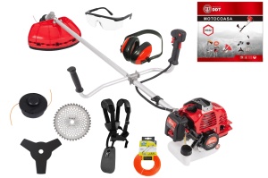 Motocoasa pe benzina DDT, 6 Cp, 51 CC, 8 acc. incluse