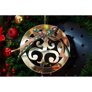 Ornament brad, Flippy, Rotund, Auriu, Lucios, 15*26CM, Acril, Interior/ Exterior - Img 7