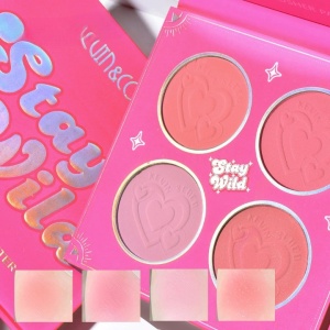 Paleta de Blush, KEVIN&amp;COCO, 4 Culori Stay Wild, 12.2 x 12.2 x 0.9 cm - Img 2