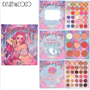 Paleta farduri Kevin&Coco, 69 nuante, blush, iluminator, conturing, deschidere tip carte, 18.6 x 16.5 cm, 97 g, multicolor - Img 6