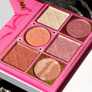 Paleta Iluminatoare, Flippy, 6 Nuante, Halloween, Culori Calde, Dreptunghiulara, 160g, Valabilitate 24 Luni, 17.4x11.5x1.3 cm, Varianta B, Nude-Rose - Img 2