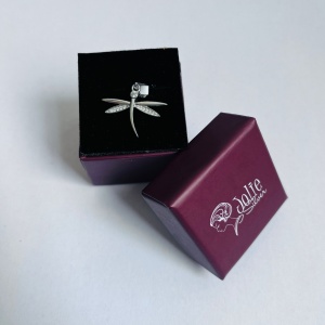 Pandantiv din Argint 925 Jolie Silver, Model Libelula cu Zirconii, 23 x 20 mm, 1.8 g - Img 6