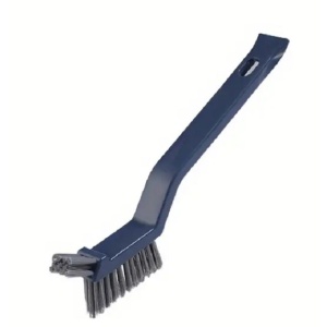 Perie 3in1 de Curatat Podele si Rosturi, Flippy, Lungime Maner 28 cm, Peri din PP, Otel si Plastic, Cleste pentru Scame si Par Inclus, Albastru - Img 8