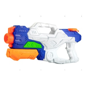 Pistol cu Apa pentru Copii, Rezervor, Pentru Piscina/Plaja, Flippy, 6ani+, 3 duze, Multicolor, 1000ML - Img 1