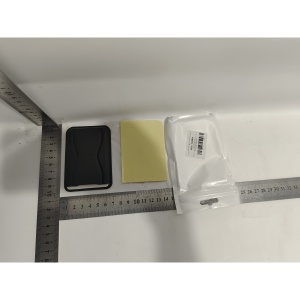 Portofel Flippy MagSafe pentru carduri cu suport integrat, Negru - Img 2
