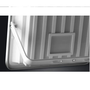 Proiector LED cu Panou Solar Flippy, Senzor lumina, Waterproof, 600 LED-uri incorporate, 300W, 37x26.5 cm, IP67, Design Modern, Negru - Img 2