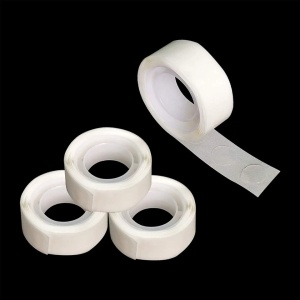 Rola Dubla-Adeziva, Flippy, pentru Lipit Baloane, 100 de Buline cu Diametru 1.2 cm, Transparent - Img 3
