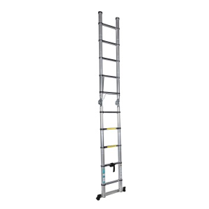 Scara telescopica dubla Detoolz 3.2m - 10 trepte - Img 3