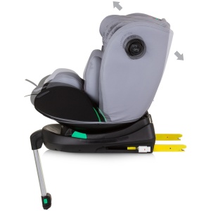Scaun auto Chipolino Olympus I-Size 40-150 cm ash grey cu sistem Isofix - Img 5