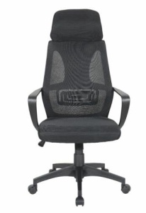 Scaun de birou directorial US131 mesh, Negru, 63×59×115/125 cm, UnicSpot - Img 2