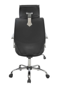 Scaun de birou directorial US65, negru, 57x68x114-124 cm - Img 4