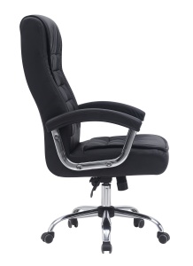 Scaun de birou US135 West, negru, 78x64x115-121 cm - Img 3