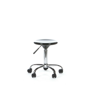Scaun operator Benin, negru, 32x32x46-61 cm - Img 2