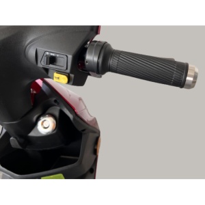 Scuter Electric (Bicicleta), Fara Permis, Cu Pedale Volta SX - 220 W, viteza maxima 25 km pe ora, visiniu - Img 2
