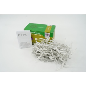 Sectiune Instalatie de Craciun Flippy® Tip Franjuri, 8 jocuri de lumini 5 m, 143 LED-uri, Interconectabila, Fir Transparent, Multicolor, Atentie! nu contine alimentator - Img 6