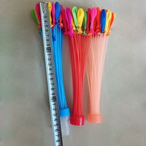 Set 111 Baloane din Latex, Flippy, Aqua Party, Sistem de Umplere Rapida, 10 cm Diametru, Multicolor - Img 7