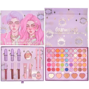 Set 13 Produse de Machiaj, KEVIN & COCO, Moonlight, 50 culori, 29 x 23 cm - Img 1