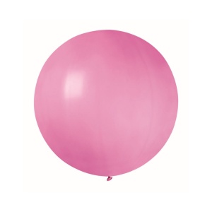 Set 2 Baloane din Latex, Flippy, Model Party Jumbo, 90 cm, Roz si Bleu, 35 g - Img 2
