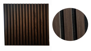 Set 4 buc Panou riflat acustic, nuc inchis, UnicSpot, 60x60x2.1 cm - Img 3