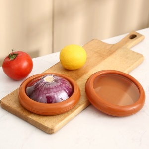Set 4 Recipiente pentru Pastrarea Proaspata a Legumelor, Flippy, Cutii Portabile Sigilate Anti-oxidare, 4 Forme Diferite pentru Legume sau Fructe, Culori diferite - Img 2