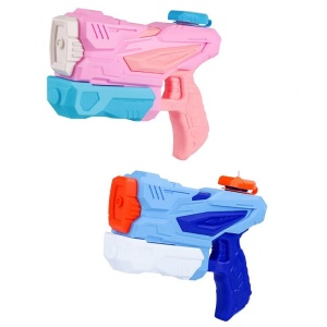 Set 4x Pistol cu Apa pentru Copii, Flippy, 6ani+, Albastru+Roz, 300 ML - Img 4