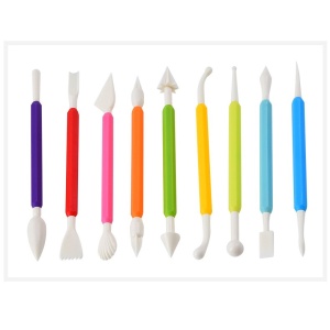 Set 66 Piese Ustensile pentru Ornare Prajituri, Flippy, din Plastic si Otel Inoxidabil, Multicolor - Img 4