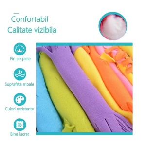 Set de creatie DIY Flippy, tesut si tricotat, patura 6+ ani, multicolor - Img 4
