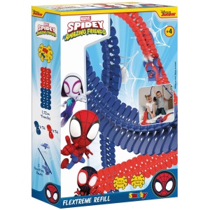 Set de extensie pentru pista Smoby Spidey FleXtreme Refill circuit de curse - Img 1