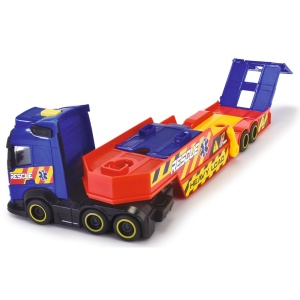 Set Dickie Toys Rescue Transporter 40 cm cu camion, masina, elicopter si accesorii - Img 10