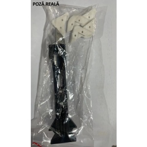 Set Racleta pentru Indepartare Adeziv, Racleta pentru Silicon si Lipici, 5 Capete din silicon, Dimensiune Inchisa 18.8 x 4 x 2.8 cm, Metal, Negru - Img 14