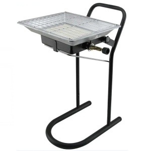 Soba cu arzator mare cu suport, 3500 W, 220 g/h, Invelis din tabla galvanizata
