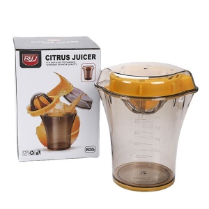 Storcator manual citricie Flippy, cu recipient de 600 ml, 15x8.5x13.5 cm, material ABS, Transparent - Img 10