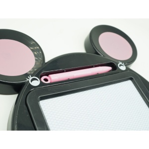 Tabla Magnetica pentru desen Flippy, Pix, forma Soricel, dimensiuni 23x26.5 cm, Dezvolta Creativitatea, Negru - Img 2