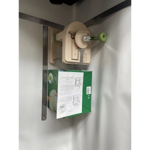 Taietor Multifunctional pentru Varza, Flippy, cu Maner Rotativ, Inox, Plastic, pentru Legume si Fructe, Alb - Img 2