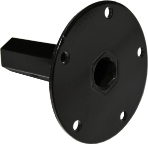 Tub / manicot profil hexagonal, 23 mm, lungime 120 mm, pentru roti motocultor, Rotakt - Img 2