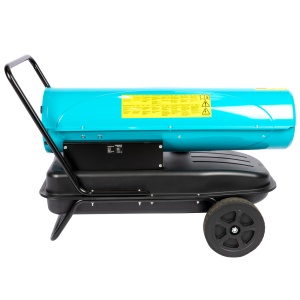 Tun de caldura pe motorina Detoolz, 30kW, 35L, cu roti de transport - Img 2