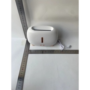 Umidificator de tip flacara, Flippy, cu aromaterapie, 7 culori, 250 ml, alb - Img 10
