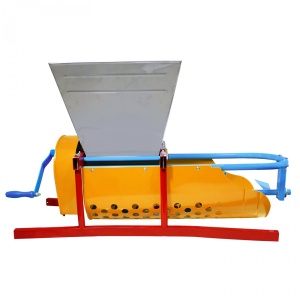 Zdrobitor desciorchinator manual de struguri Micul Fermier, cuva 20 litri, 300 kg/h - Img 2