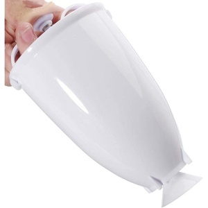 Accesoriu de Bucatarie pentru Gogosi, Flippy, Dozator pentru Aluat, Dispozitiv Manual, Forma de Gogosi, pentru Gatit, 18x10x10 cm, Alb - Img 5