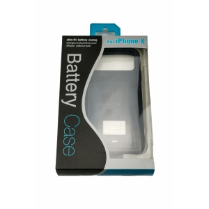 Acumulator extern iFans Battery Case 4000 mAh pentru Apple iPhone X, Negru - Img 3