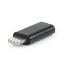 Adaptor Type C (mama) to Lightning (tata) cu Agatatoare Breloc inclusa, Negru - Img 2