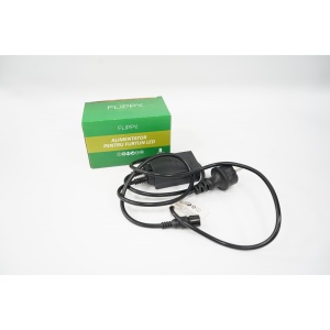 Alimentator furtun luminos, rezista pana la 50 m, Flippy, 8 jocuri de lumini, fir negru - Img 5