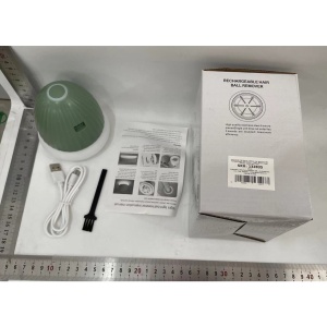 Aparat de Scame 2 in 1, Flippy, Curatare Haine si Lampa de Veghe, 3 Trepte, Incarcare Tip C, 4 W, 9 x 10 cm, Verde - Img 3