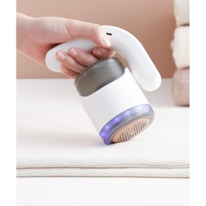 Aparat Pentru Curatat Scame, Par Si Praf, Flippy, cu LED, Pentru Diferite Tipuri De Material, Cu Lame Din Otel Inoxidabil, Compartiment de Depozitare, Maner Reglabil, 11x10.5x8.7 cm, Alb - Img 10