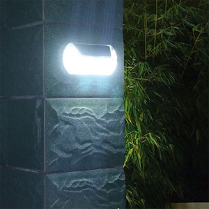 Aplica solara LED SMD pentru perete Flippy, cu senzor de miscare, dreptunghiulara, IP44, luminozitate mare 40 LED-uri, 3.7V, 1200mah, autonomie 8 ore, 19.2 x 8.9 cm, alb rece - Img 5