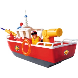 Barca Simba Fireman Sam Titan Fireboat 32 cm cu figurina si accesorii - Img 5